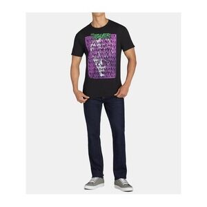 Joker Mens T Shirt Size S Black Ha Ha Ha Graphic Short Sleeve Crew Neck Soft